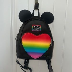 Loungefly Mickey Pride Backpack Excellent condition used no tags but never used